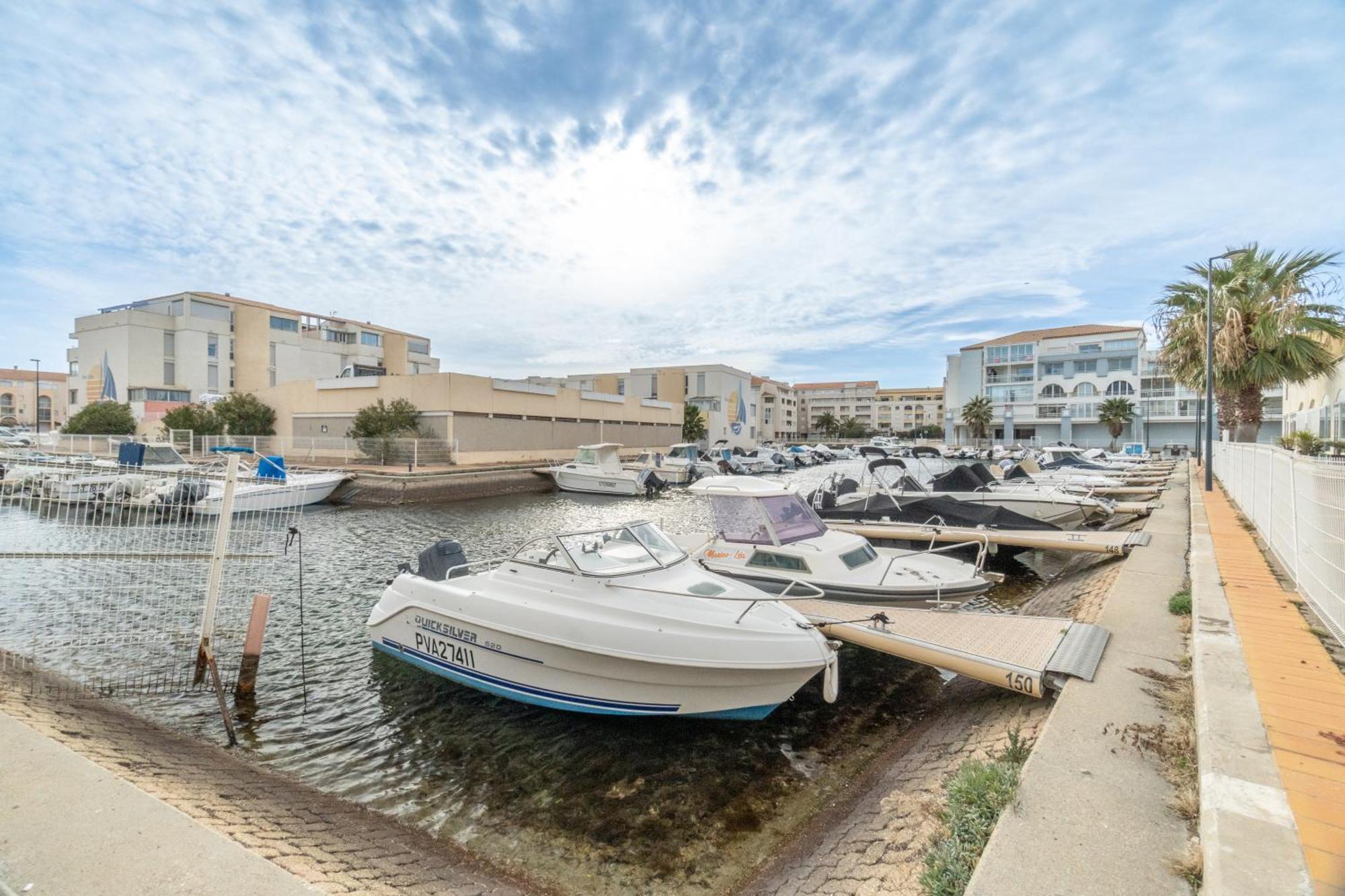 Appt T2 Cabine Clim Parking Privee Vu Mer Sète Extérieur photo